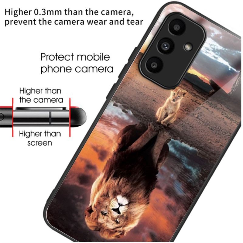 Cover Samsung Galaxy A15 5g Telefon Etui Lionceau Dream Hærdet Glas