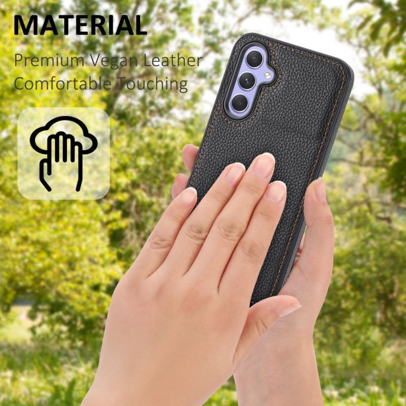 Cover Samsung Galaxy A15 5g Telefon Etui Litchi Kunstlæder