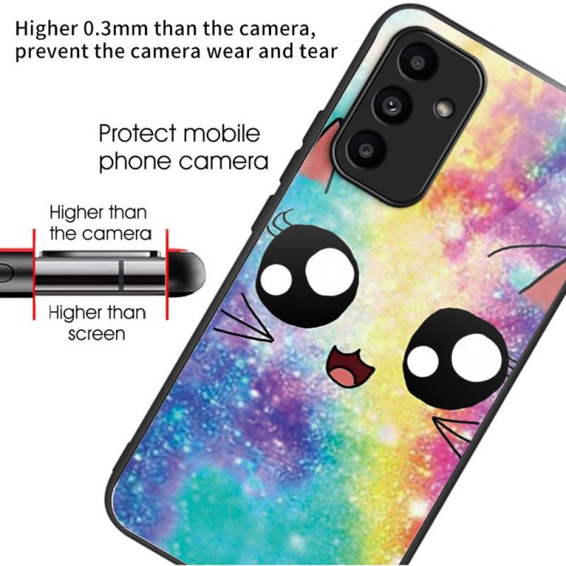 Cover Til Samsung Galaxy A15 5g Galaxy Cat Hærdet Glas