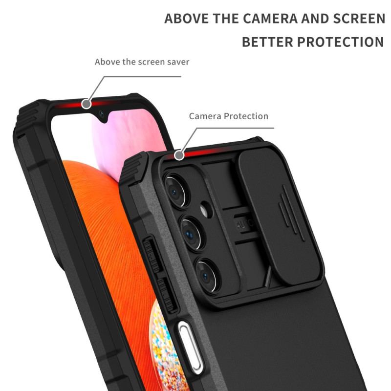 Cover Til Samsung Galaxy A15 5g Glidende Linsebeskyttelse Og Støtte