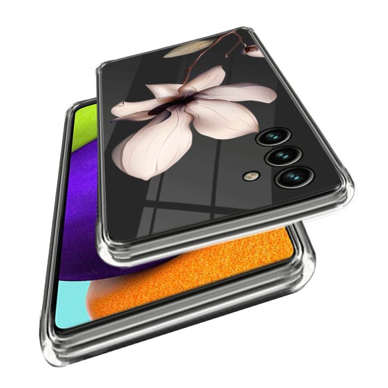 Cover Til Samsung Galaxy A15 5g Lyserød Blomst