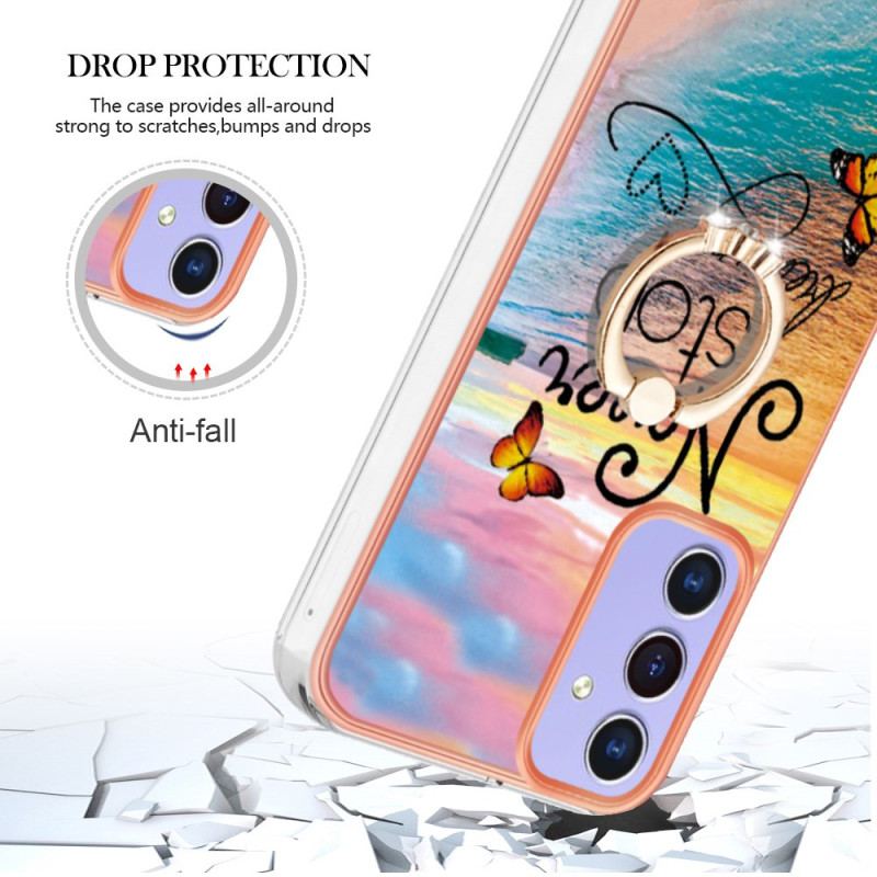 Cover Til Samsung Galaxy A15 5g Ringstøttemønster