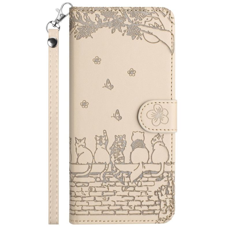 Flip Cover Samsung Galaxy A15 5g Band Of Thong Cats