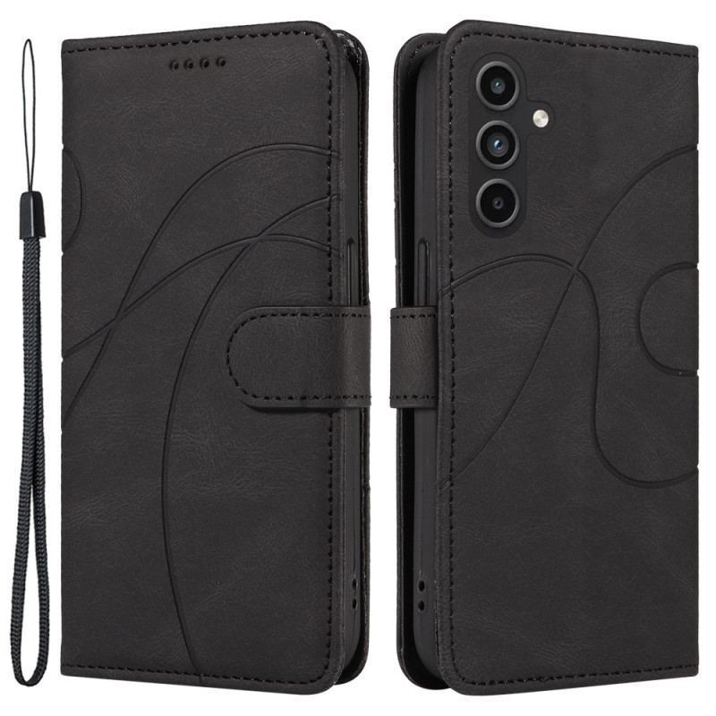 Flip Cover Samsung Galaxy A15 5g Bølgelinjer