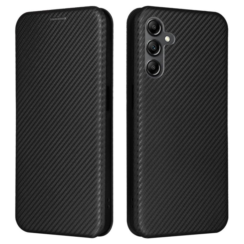 Flip Cover Samsung Galaxy A15 5g Klassisk Kulfiber