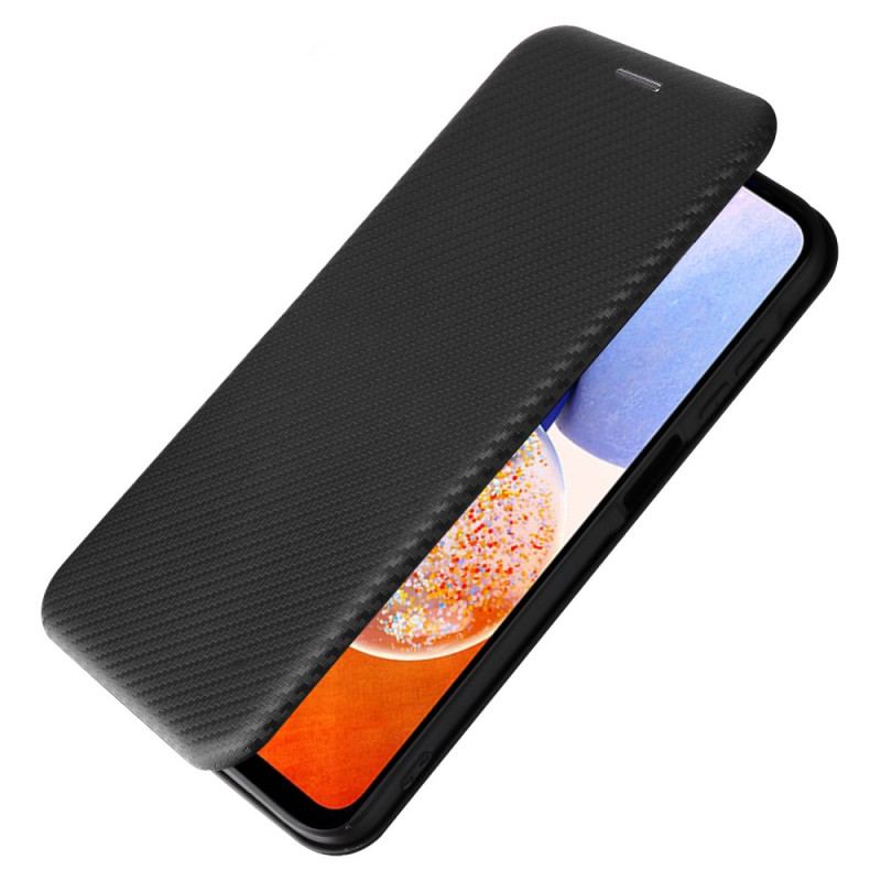 Flip Cover Samsung Galaxy A15 5g Klassisk Kulfiber