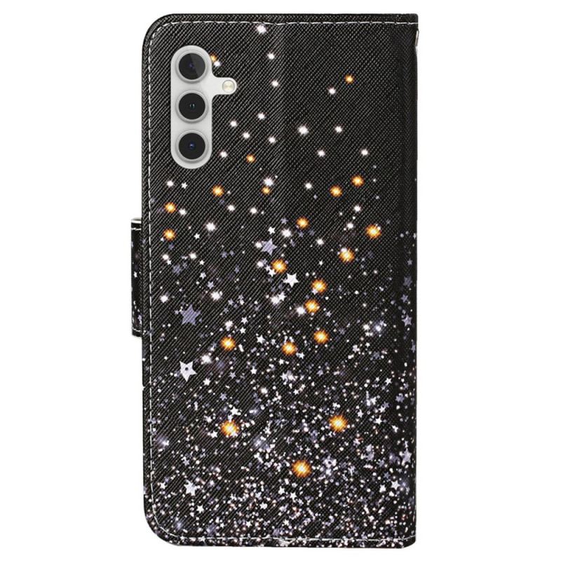 Flip Cover Samsung Galaxy A15 5g Stjernebruser I Lnaière