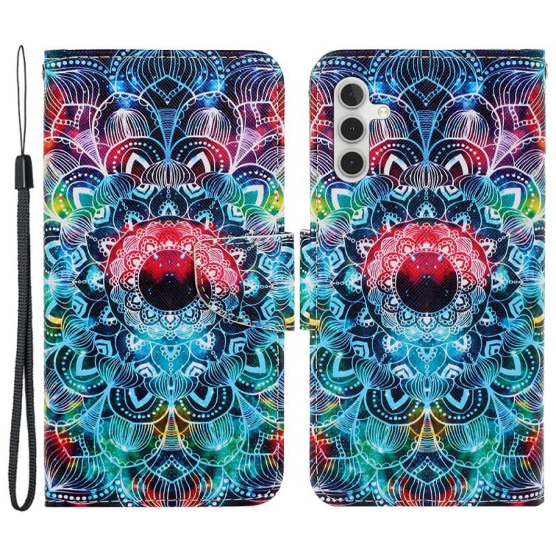 Flip Cover Samsung Galaxy A15 5g Superb Mandala Med Rem