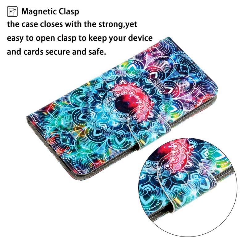 Flip Cover Samsung Galaxy A15 5g Superb Mandala Med Rem