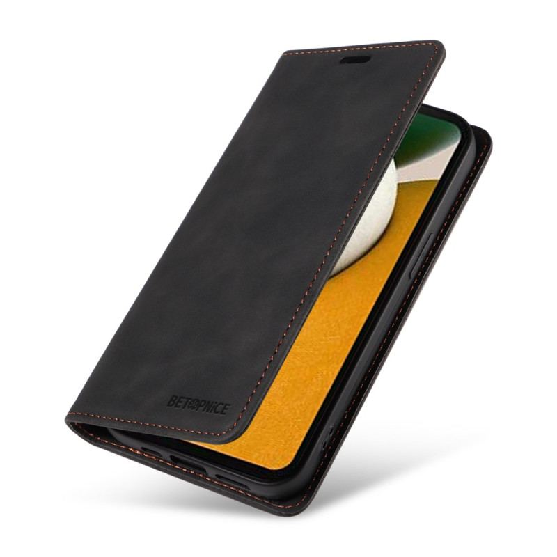 Læder Cover Samsung Galaxy A15 5g Telefon Etui Betopnice Rfid Tegnebog