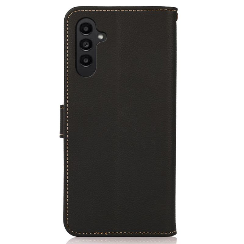 Læder Cover Samsung Galaxy A15 5g Telefon Etui Khazneh Rfid Blocking Wallet