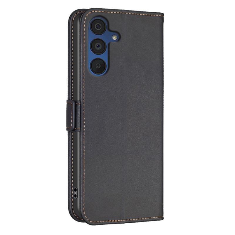 Læder Cover Samsung Galaxy A15 5g Telefon Etui Klassisk Binfen Farve