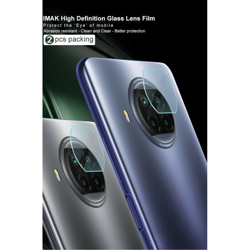 Beskyttende Hærdet Glasobjektiv Til Xiaomi Mi 10T Lite 5G / Redmi Note 9 Pro 5G Imak