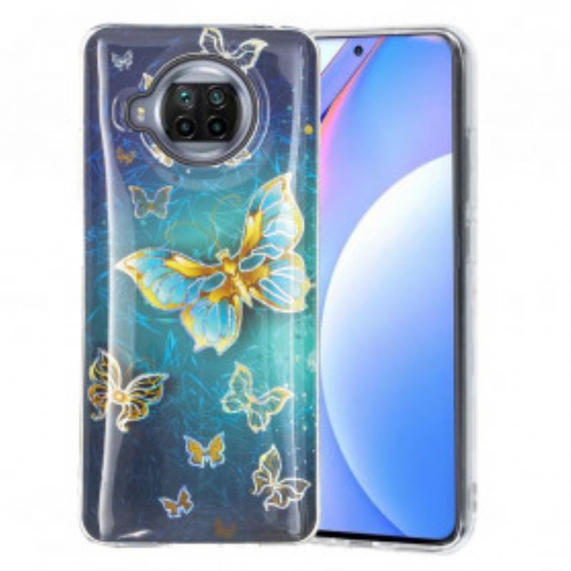 Cover Xiaomi Redmi Note 9 Pro 5G Design Sommerfugle