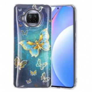 Cover Xiaomi Redmi Note 9 Pro 5G Design Sommerfugle