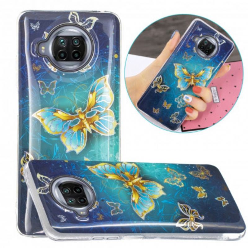 Cover Xiaomi Redmi Note 9 Pro 5G Design Sommerfugle