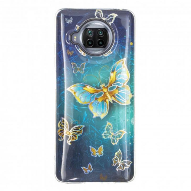 Cover Xiaomi Redmi Note 9 Pro 5G Design Sommerfugle