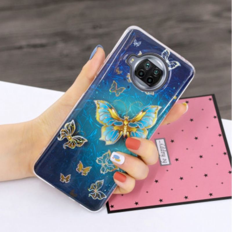 Cover Xiaomi Redmi Note 9 Pro 5G Design Sommerfugle