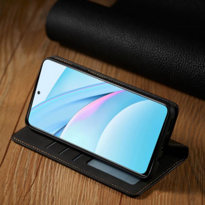 Cover Xiaomi Redmi Note 9 Pro 5G Flip Cover Forwenw Lædereffekt