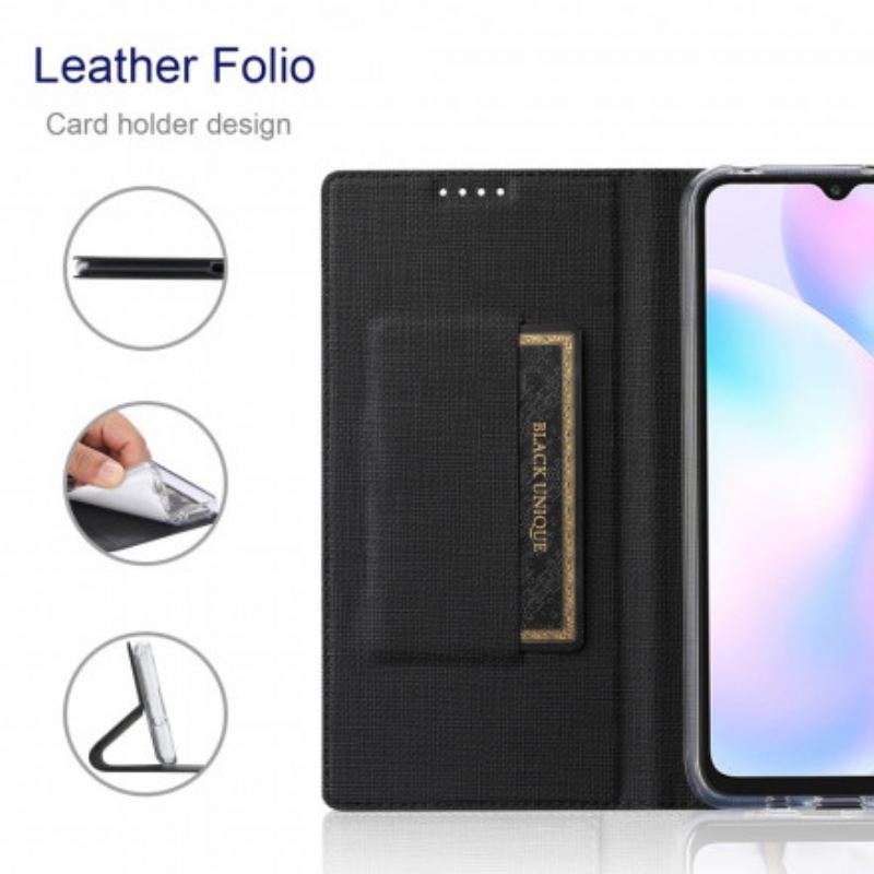 Cover Xiaomi Redmi Note 9 Pro 5G Flip Cover Tekstureret Vili Dmk