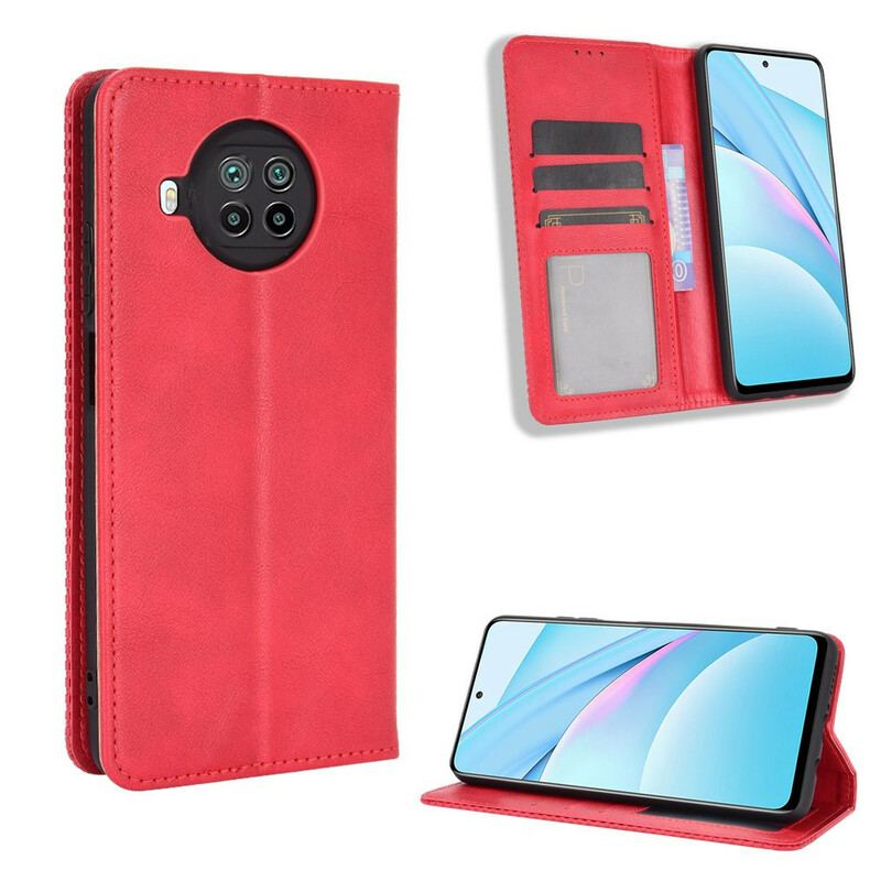 Cover Xiaomi Redmi Note 9 Pro 5G Flip Cover Vintage Effekt