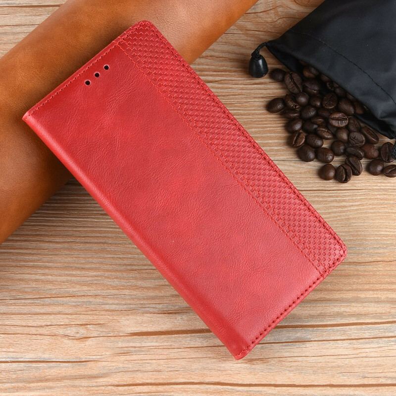 Cover Xiaomi Redmi Note 9 Pro 5G Flip Cover Vintage Effekt