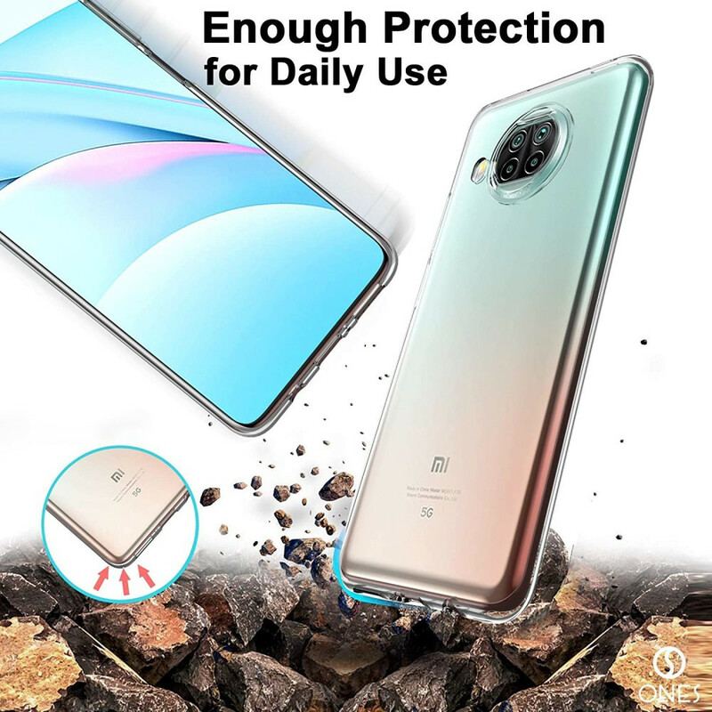 Cover Xiaomi Redmi Note 9 Pro 5G Gennemsigtig