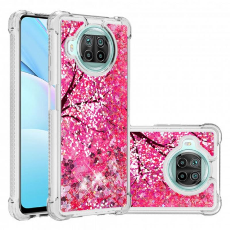 Cover Xiaomi Redmi Note 9 Pro 5G Glitter Træ