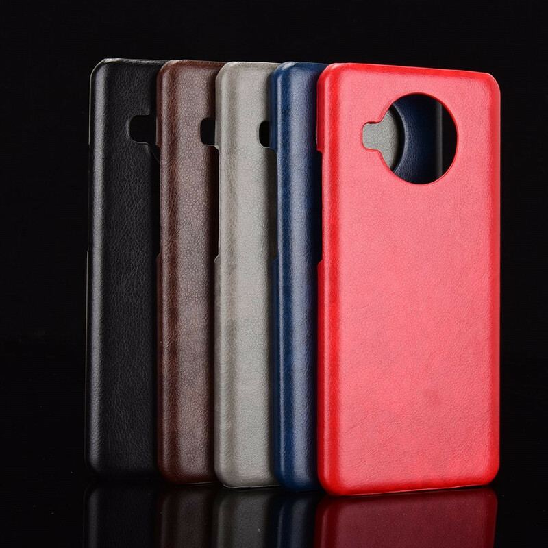 Cover Xiaomi Redmi Note 9 Pro 5G Litchi Læder Effekt