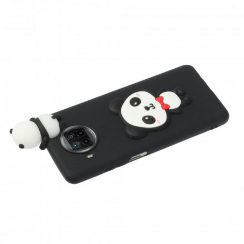 Cover Xiaomi Redmi Note 9 Pro 5G Min Panda 3d