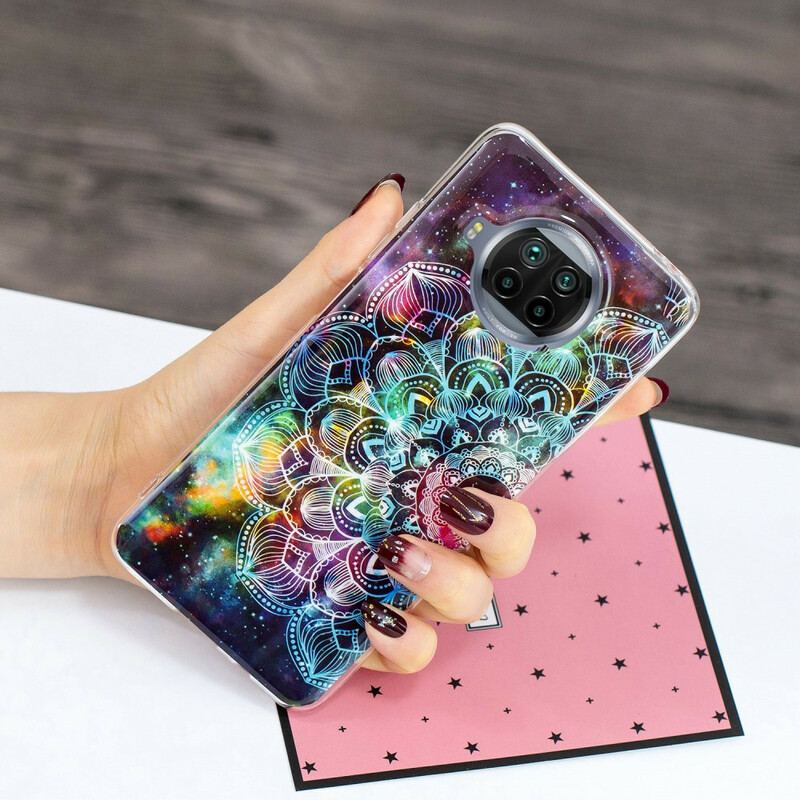 Cover Xiaomi Redmi Note 9 Pro 5G Neon Blomster