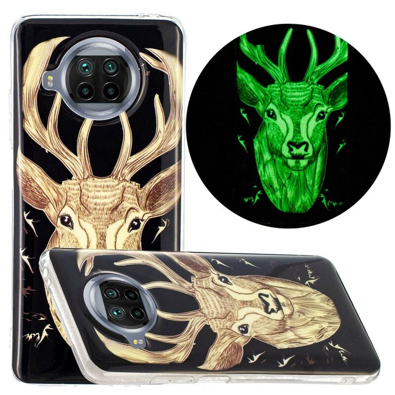 Cover Xiaomi Redmi Note 9 Pro 5G Neon Majestic Deer