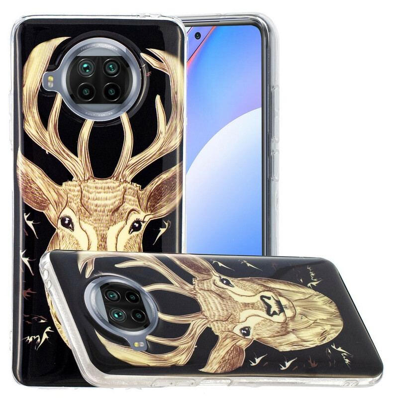 Cover Xiaomi Redmi Note 9 Pro 5G Neon Majestic Deer