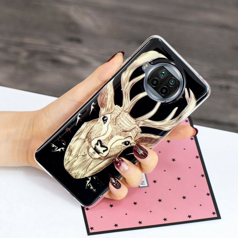 Cover Xiaomi Redmi Note 9 Pro 5G Neon Majestic Deer