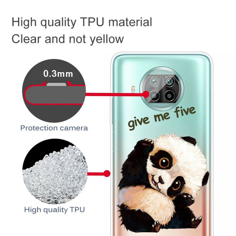 Cover Xiaomi Redmi Note 9 Pro 5G Panda Giv Mig Fem