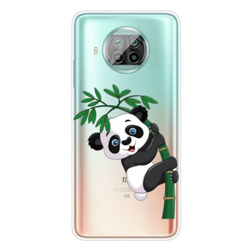 Cover Xiaomi Redmi Note 9 Pro 5G Panda På Bambus