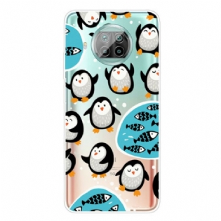 Cover Xiaomi Redmi Note 9 Pro 5G Pingviner Og Fisk