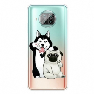 Cover Xiaomi Redmi Note 9 Pro 5G Sjove Hunde
