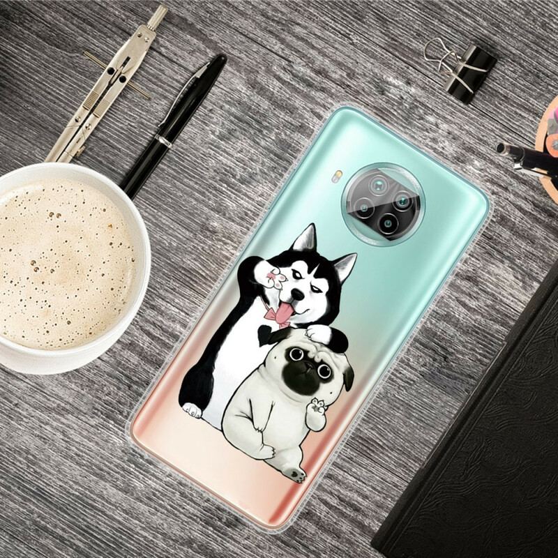 Cover Xiaomi Redmi Note 9 Pro 5G Sjove Hunde