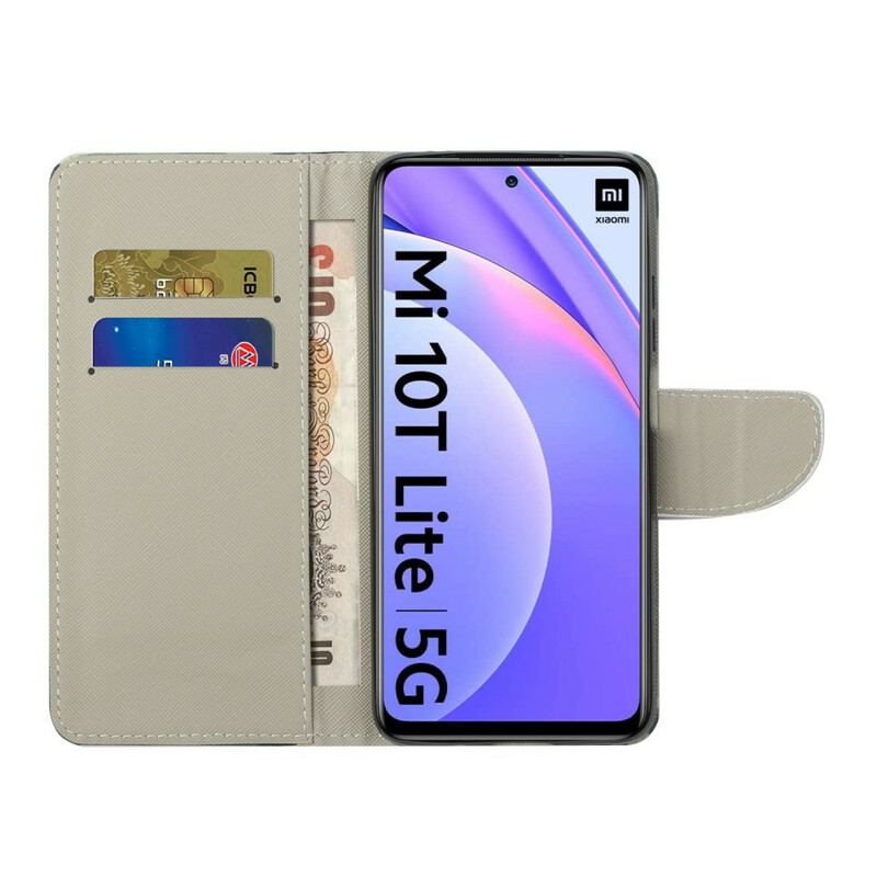 Flip Cover Xiaomi Redmi Note 9 Pro 5G Bevar Roen Og Gnistre