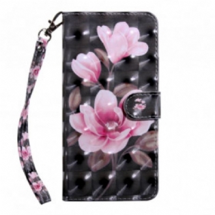 Flip Cover Xiaomi Redmi Note 9 Pro 5G Blomstre Blomster