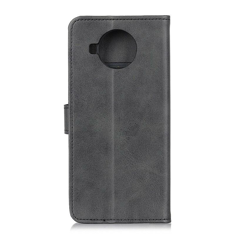 Flip Cover Xiaomi Redmi Note 9 Pro 5G Effekt Af Mat Læder