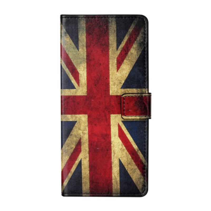 Flip Cover Xiaomi Redmi Note 9 Pro 5G England Flag