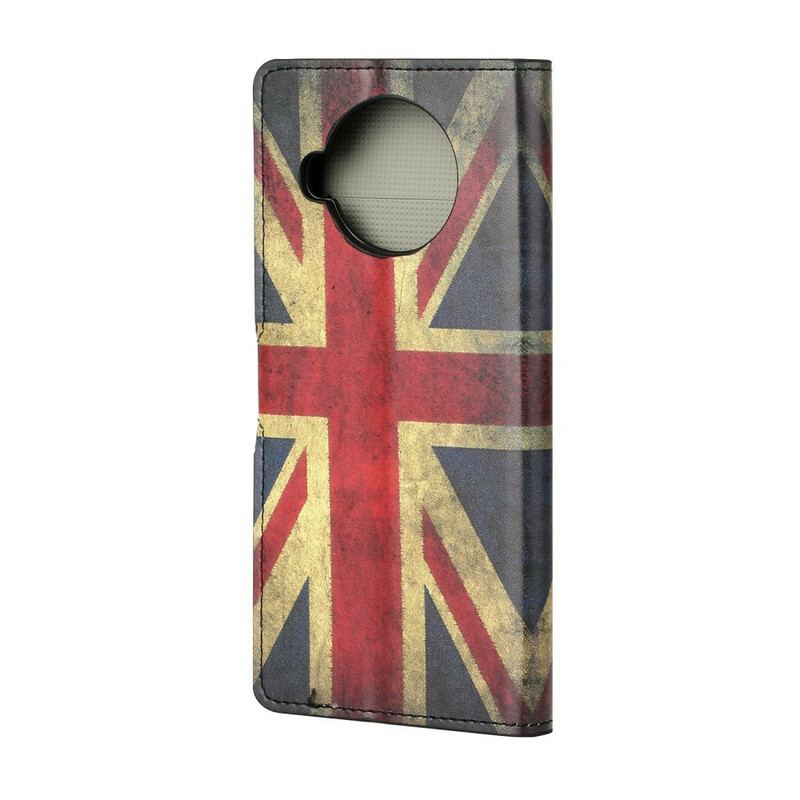 Flip Cover Xiaomi Redmi Note 9 Pro 5G England Flag