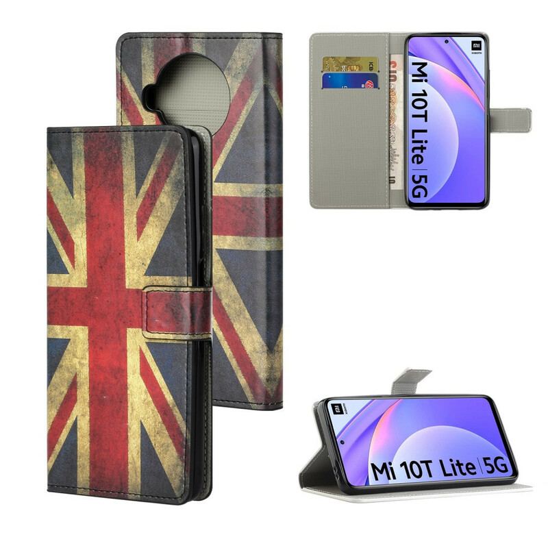 Flip Cover Xiaomi Redmi Note 9 Pro 5G England Flag