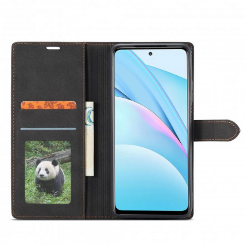 Flip Cover Xiaomi Redmi Note 9 Pro 5G Forwenw Lædereffekt