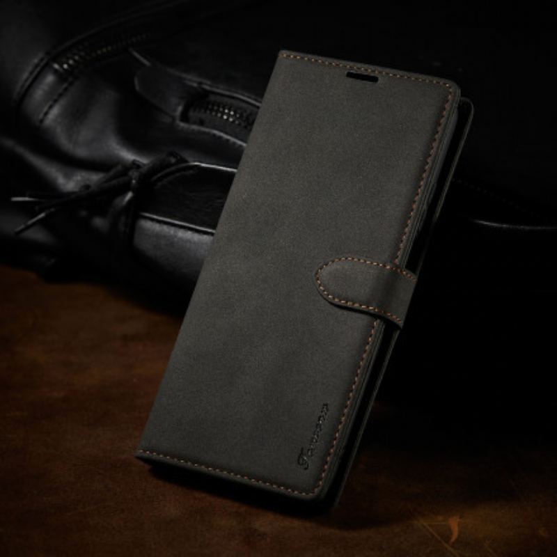 Flip Cover Xiaomi Redmi Note 9 Pro 5G Forwenw Lædereffekt