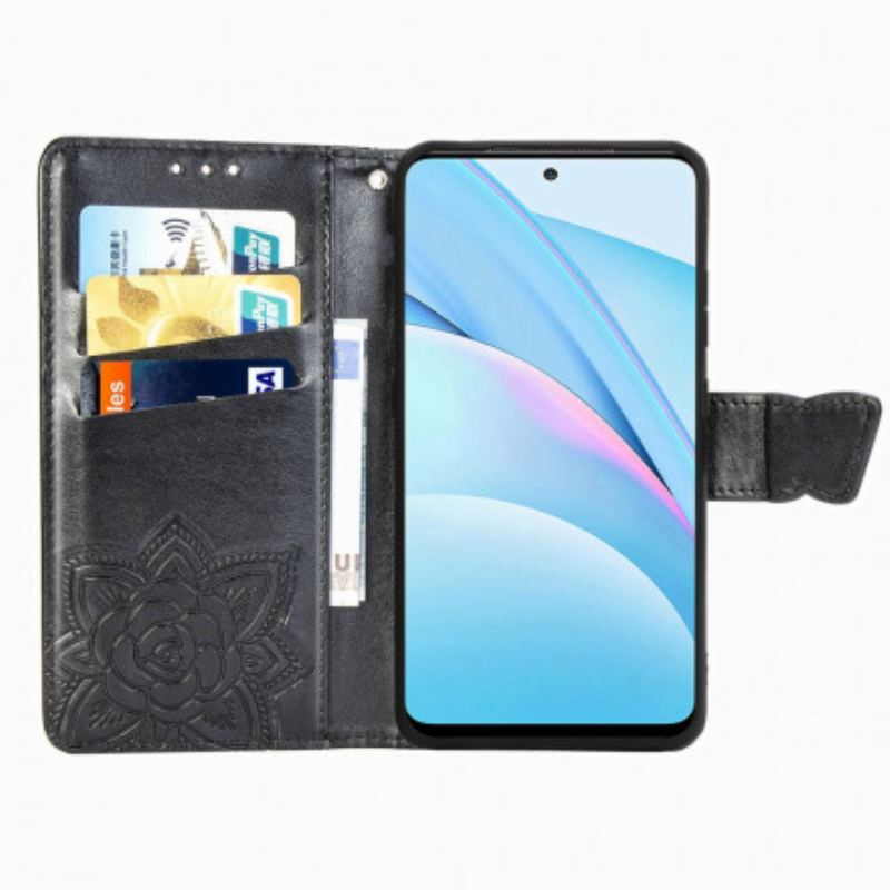 Flip Cover Xiaomi Redmi Note 9 Pro 5G Halve Sommerfugle