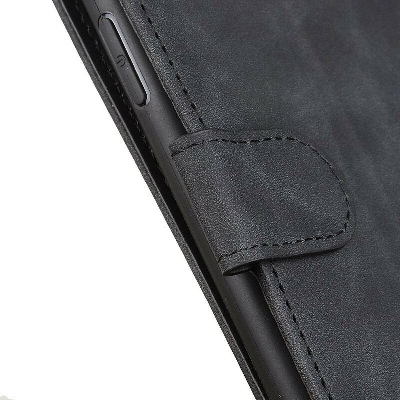 Flip Cover Xiaomi Redmi Note 9 Pro 5G Khazneh Vintage Lædereffekt