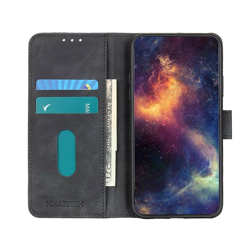 Flip Cover Xiaomi Redmi Note 9 Pro 5G Khazneh Vintage Lædereffekt